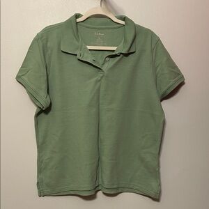 L.L. Bean Men's Sage Polo Shirt